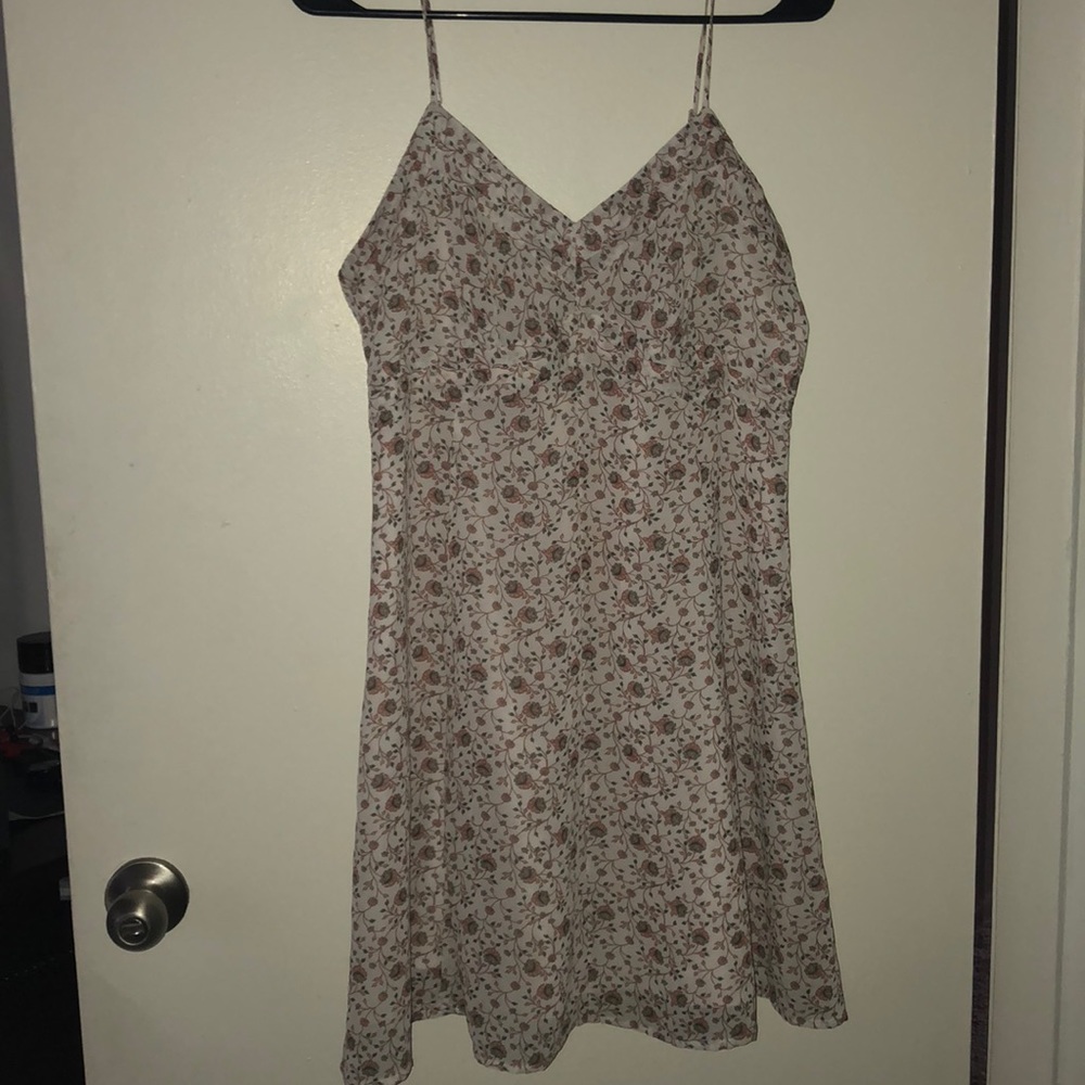 Floral print dress